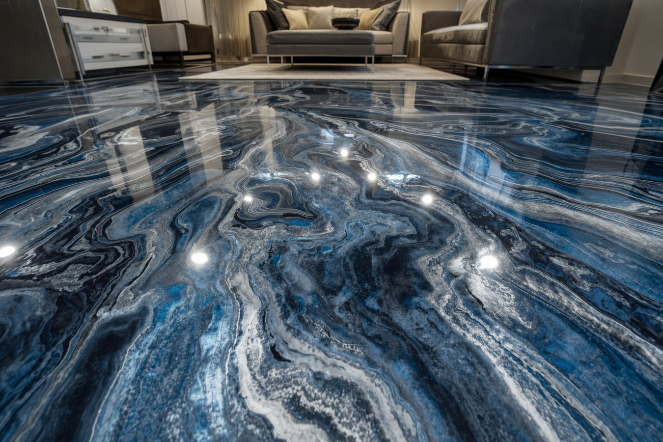 Metallic Epoxy Flooring